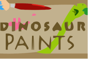 Paint Dinosaur Game