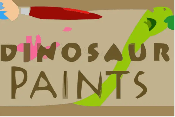 Paint Dinosaur Game