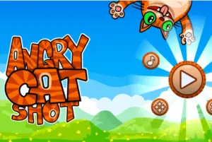 Angry Cat Shot Game