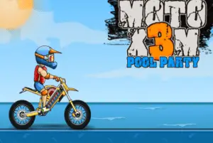 Moto X3M: Fiesta en la piscina
