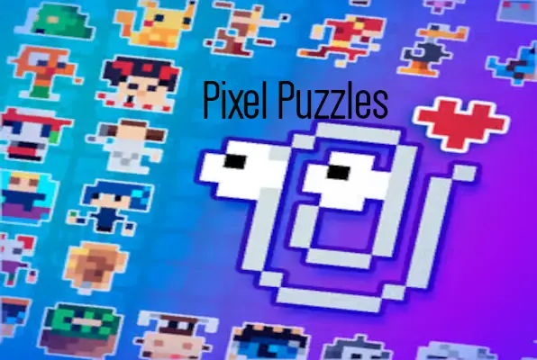 puzzles de píxeles