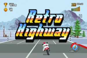 autopista retro