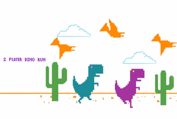 2p dino run